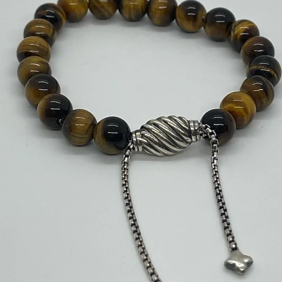 David Yurman Spiritual Beads Bracelet, Tiger’s Eye - Picture 7 of 8